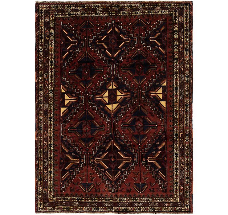 7' 2 x 9' 7 Ghashghaei Persian Rug