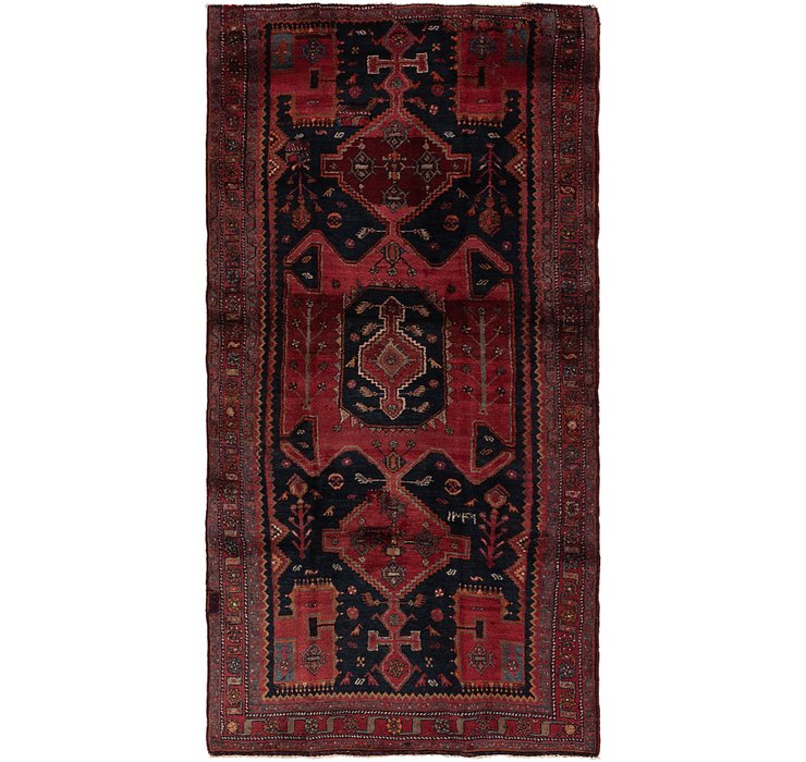 4' 4 x 9' 3 Sirjan Persian Runner Rug
