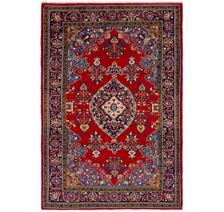 6' 10 x 10' 9 Golpayegan Persian Rug
