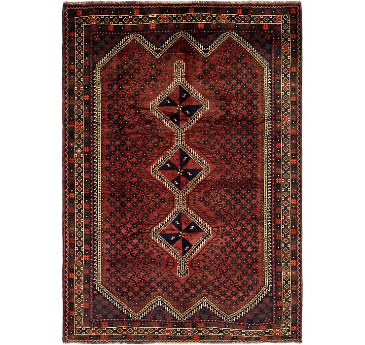 6' 10 x 9' 10 Ghashghaei Persian Rug