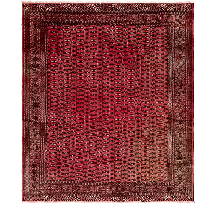 8' 2 x 9' 8 Torkaman Persian Rug