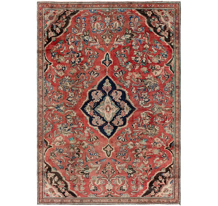 7' 6 x 11' Meshkabad Persian Rug