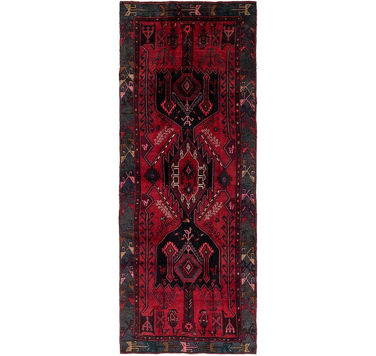 4' 4 x 11' 8 Sirjan Persian Runner Rug