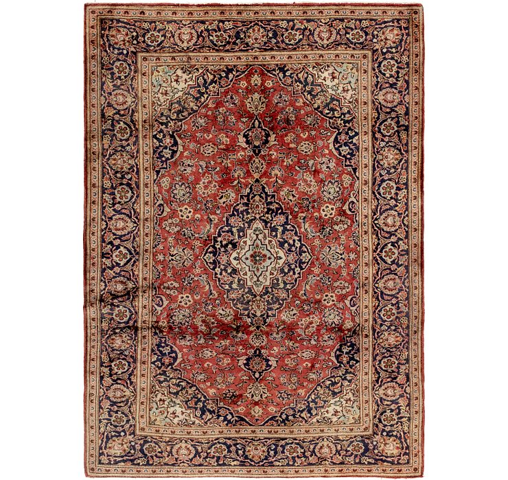 6' 9 x 9' 3 Mashad Persian Rug