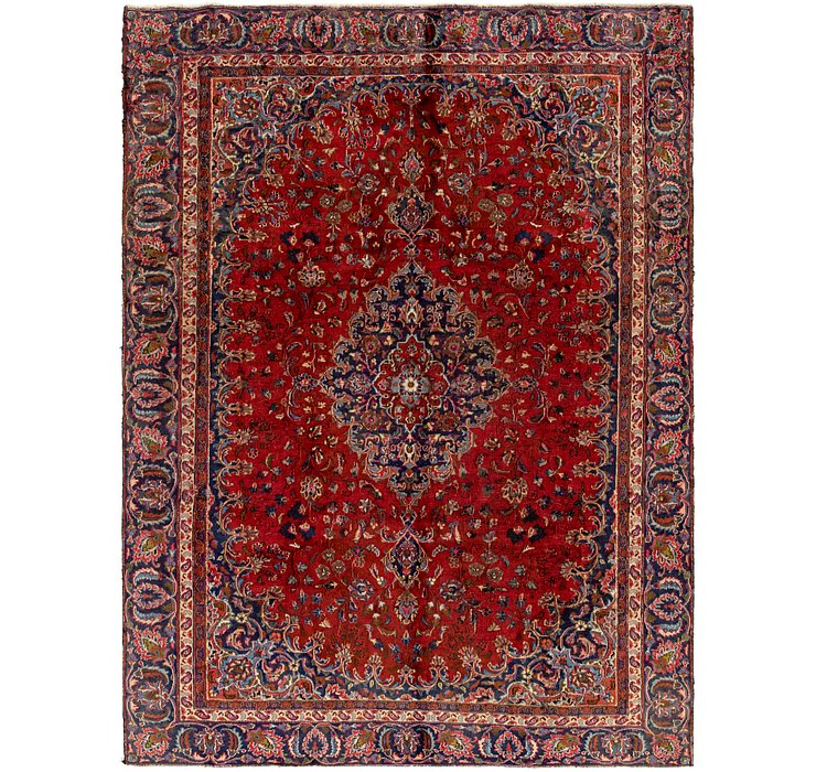 7' 4 x 10' Mashad Persian Rug