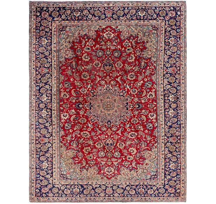 9' 4 x 12' 9 Isfahan Persian Rug