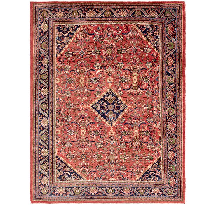 9' 10 x 13' 4 Mahal Persian Rug