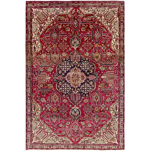 6' x 9' Tabriz Persian Rug