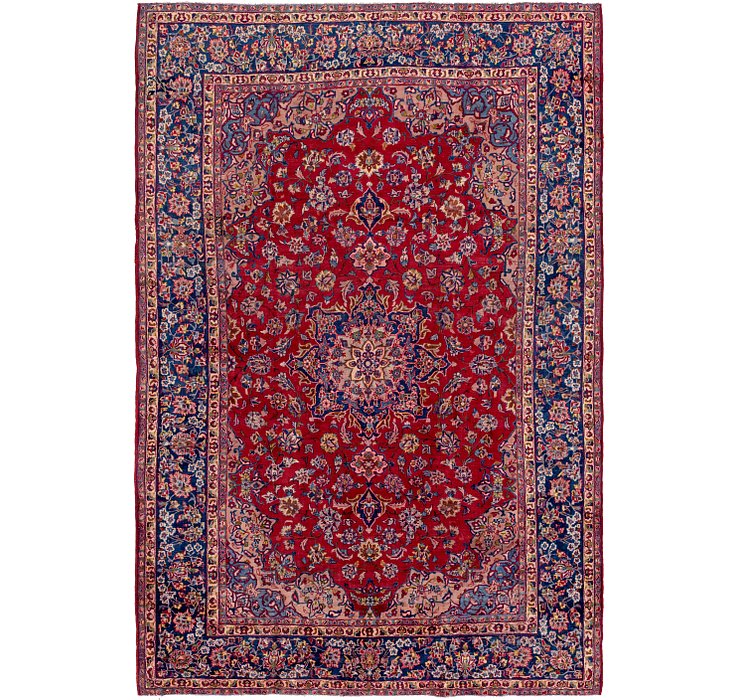 10' x 15' 6 Isfahan Persian Rug