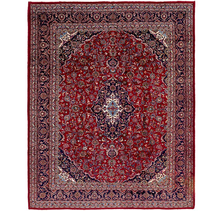 9' 9 x 12' 3 Mashad Persian Rug