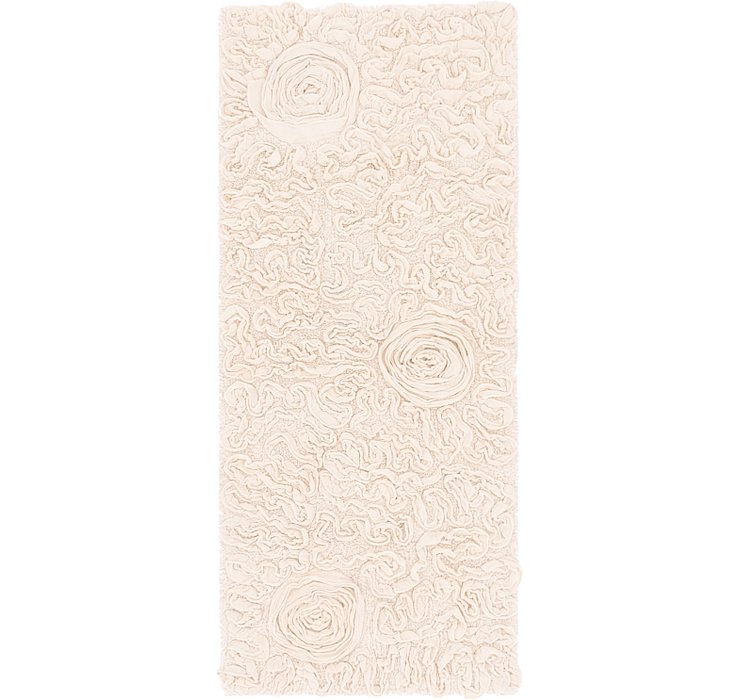 1' 10 x 4' 4 Reproduction Gabbeh Run...