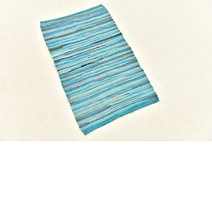 Unique Loom 1' 9 x 2' 9 Chindi Cotton Rug