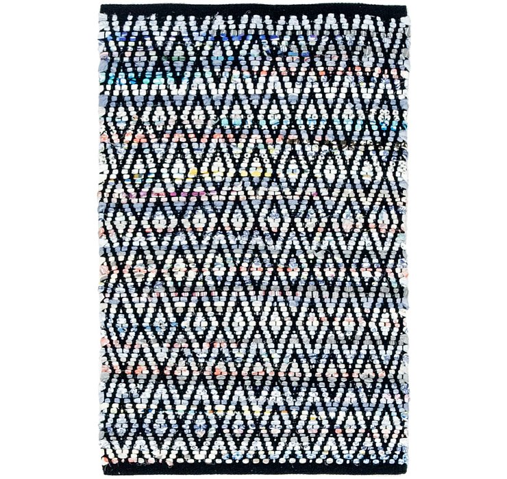 2' x 3' Chindi Cotton Rug