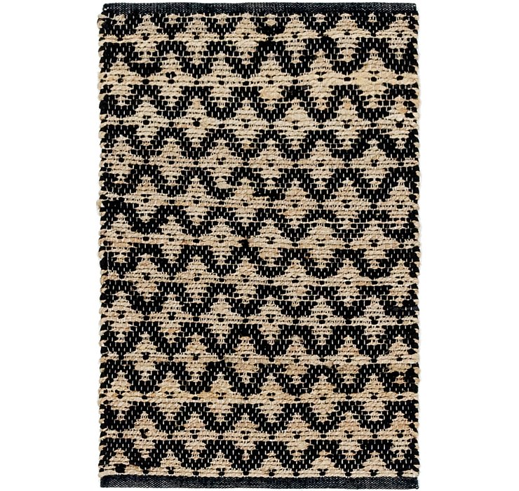 2' x 3' Braided Jute Rug