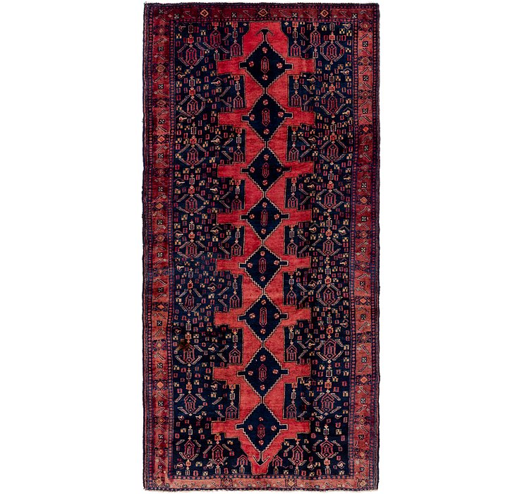 5' 3 x 11' 3 Sanandaj Persian Runner...