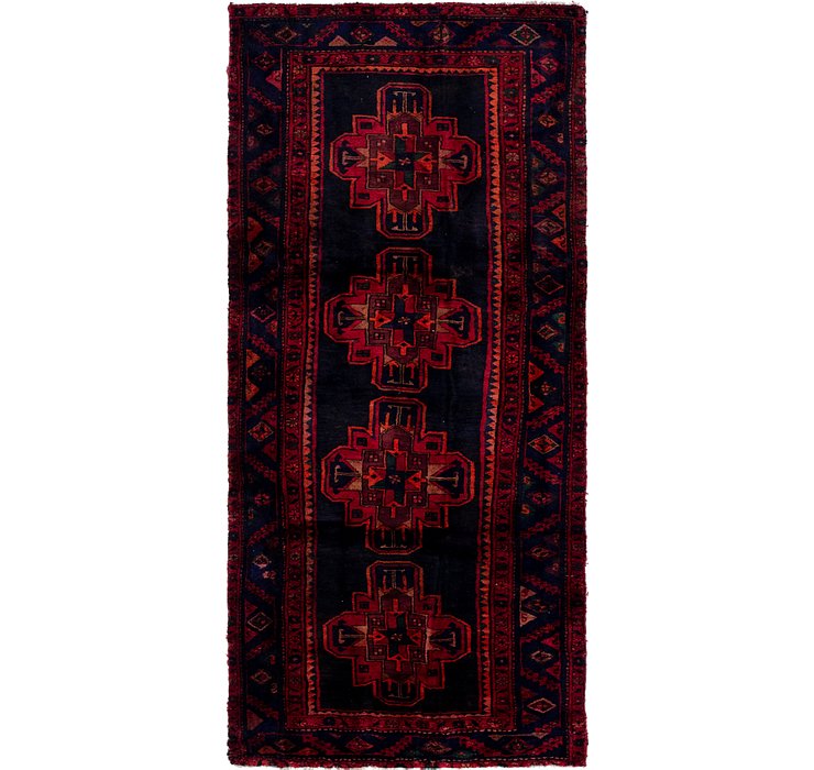4' x 9' 3 Gholtogh Persian Runner...