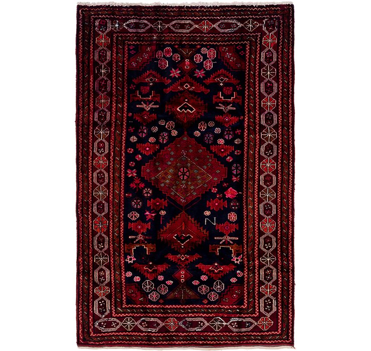 5' x 7' 10 Meshkin Persian Rug