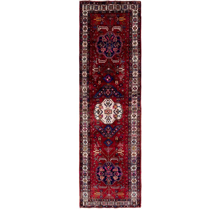 3' 10 x 14' 5 Ardabil Persian Runner ...