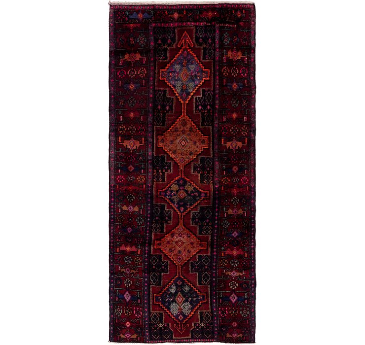 4' 2 x 9' 9 Sirjan Persian Runner Rug