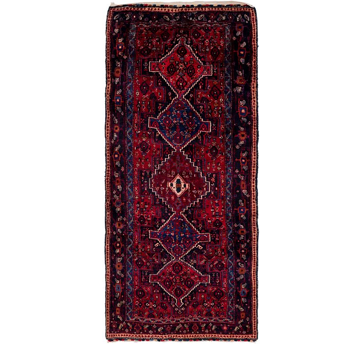 4' 2 x 9' 6 Sanandaj Persian Runner...
