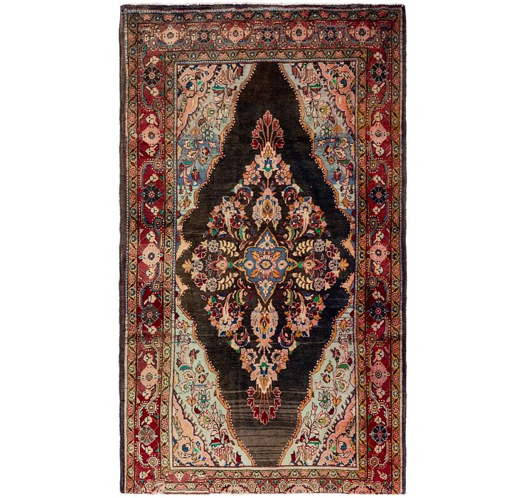 4' 5 x 8' 3 Mahal Persian Rug