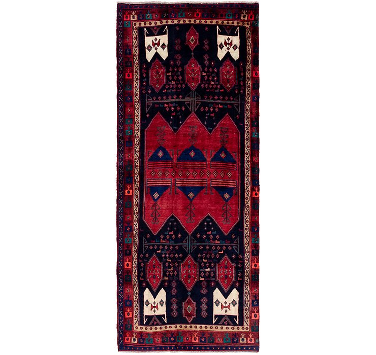 4' 4 x 11' 7 Sirjan Persian Runner Rug