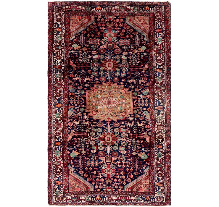 5' 2 x 9' 2 Nahavand Persian Runner...