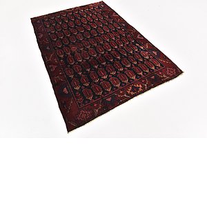 HandKnotted 4' 6 x 6' 7 Malayer Persian Rug
