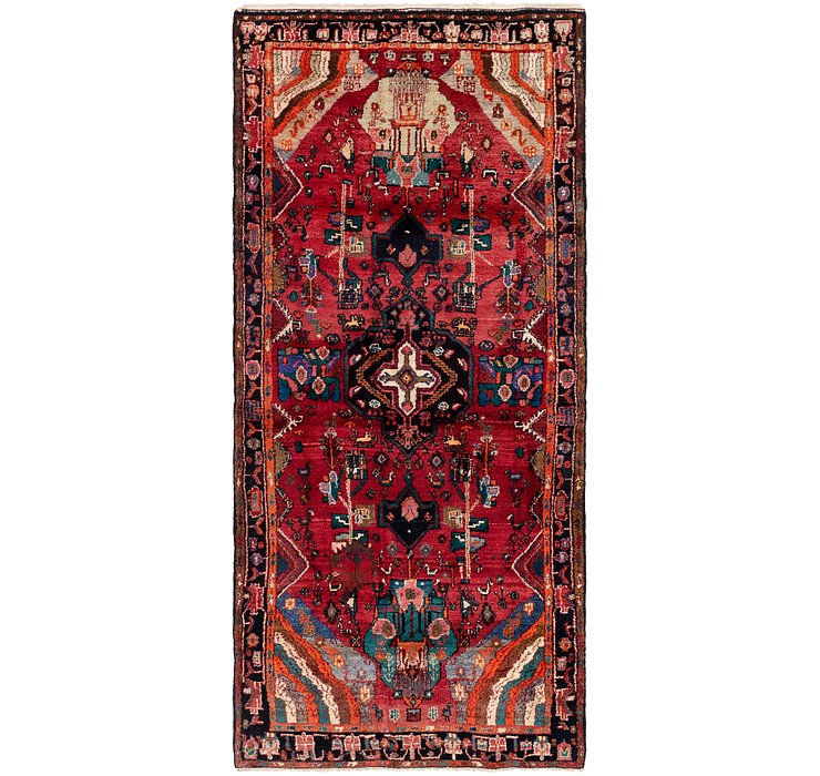 4' 8 x 10' 6 Gholtogh Persian Runner...