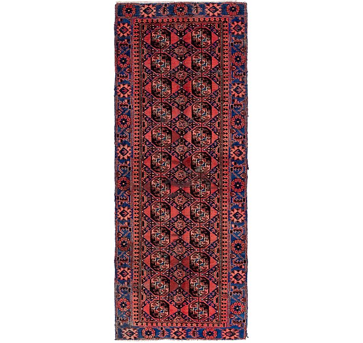 3' 5 x 9' 8 Ferdos Persian Runner Rug