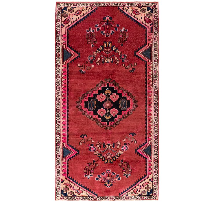 3' 9 x 7' 7 Ferdos Persian Runner Rug