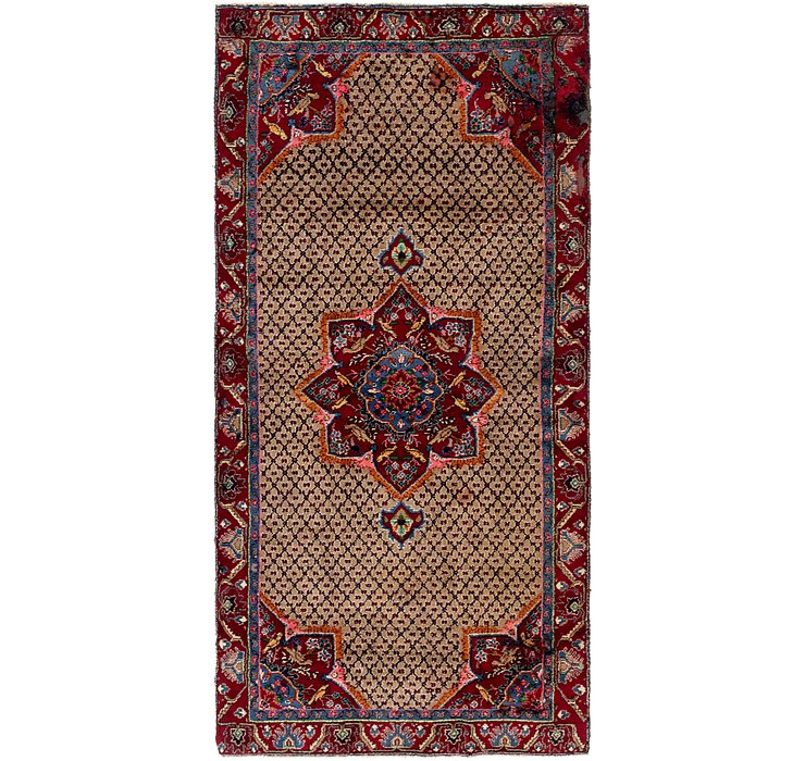 4' 8 x 10' 6 Koliaei Persian Runner ...