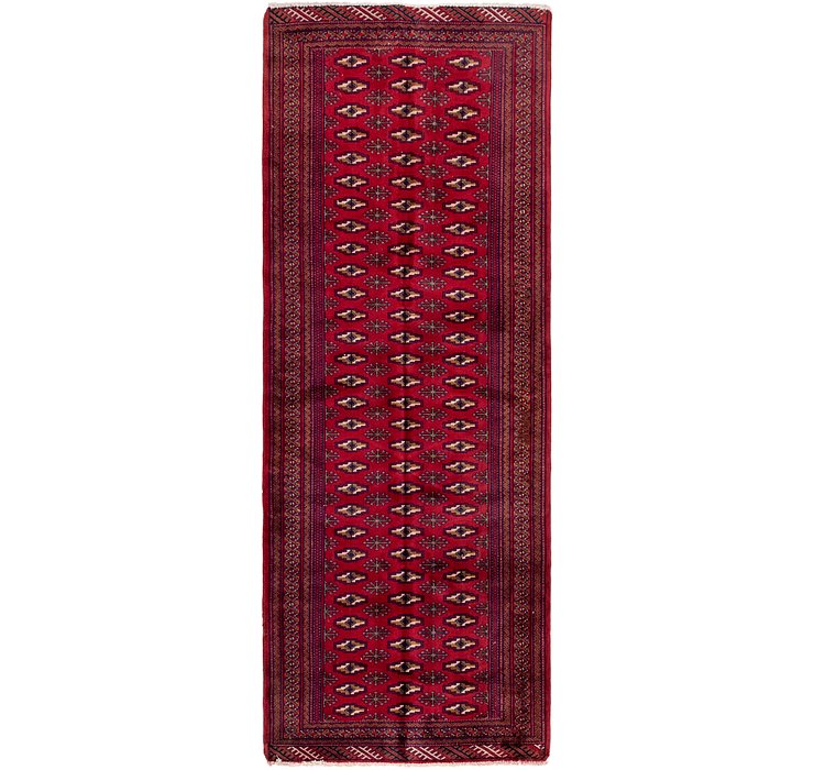 3' 5 x 9' 5 Torkaman Persian Runner...