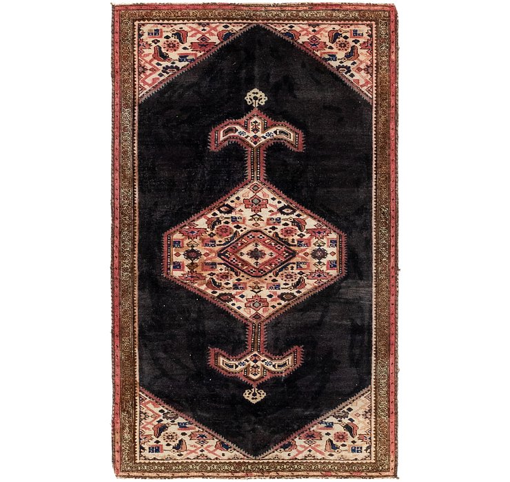 3' 4 x 5' 9 Hamedan Persian Rug