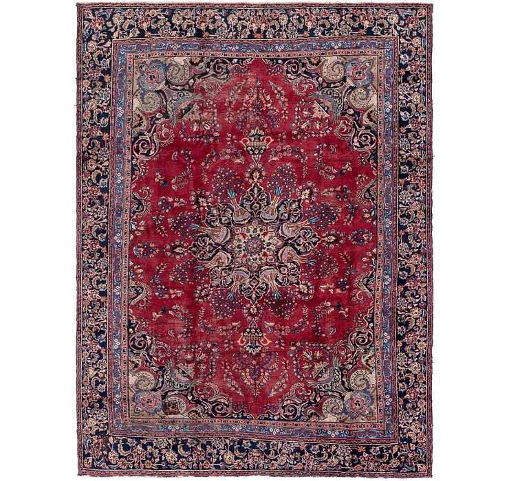 8' 9 x 12' 2 Kashmar Persian Rug