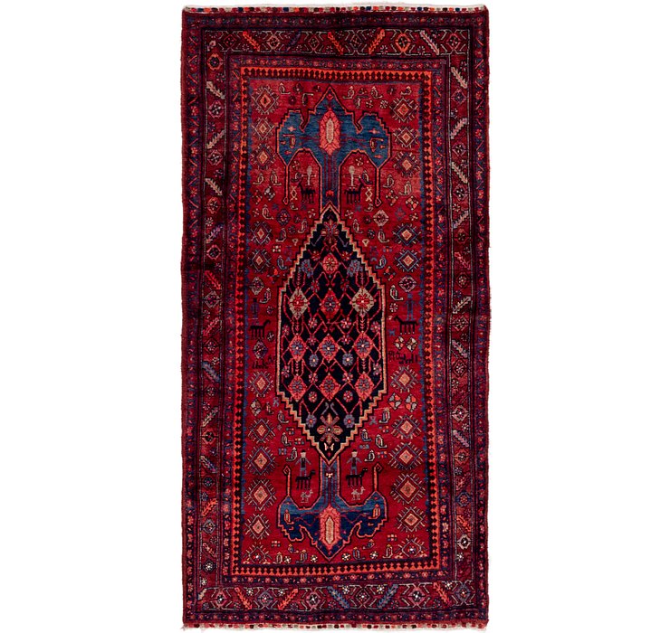 4' x 8' 5 Gholtogh Persian Runner...