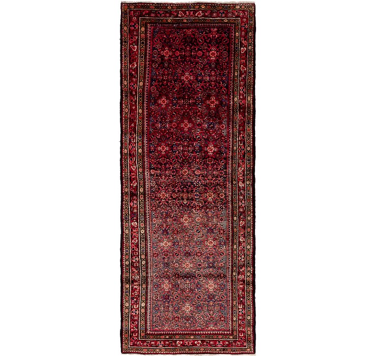 4' 6 x 13' Hossainabad Persian Run...