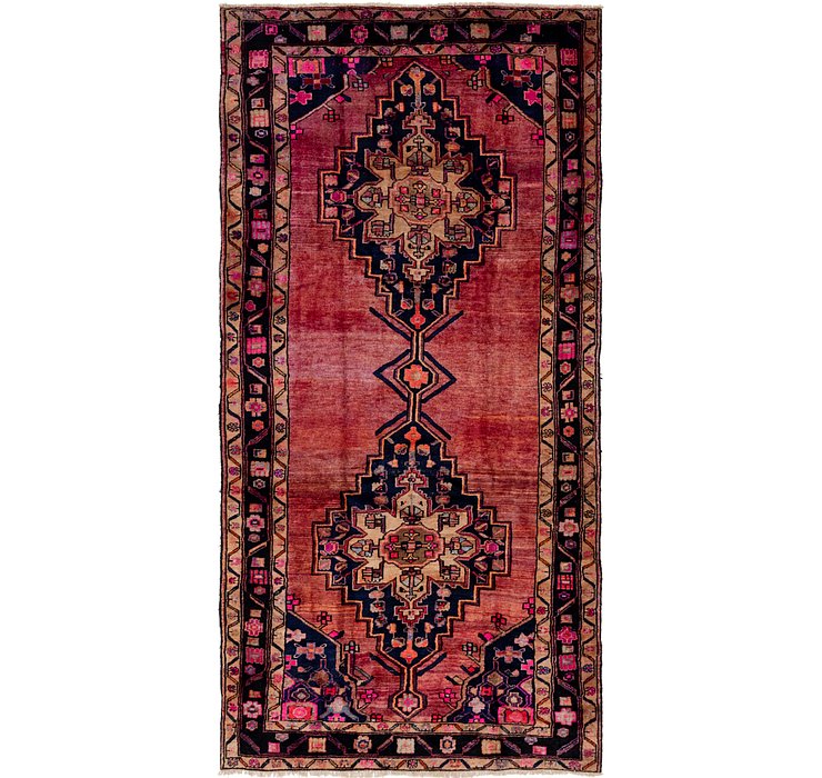5' 3 x 10' 6 Shiraz Persian Runner Rug