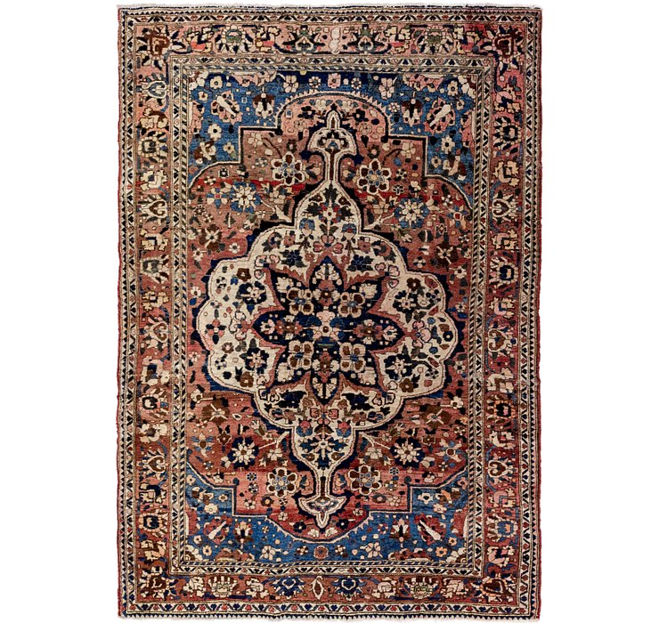 HandKnotted 5' 5 x 8' Bakhtiar Persian Rug