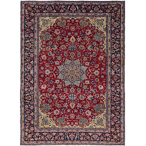 9' 10 x 13' 7 Isfahan Persian Rug