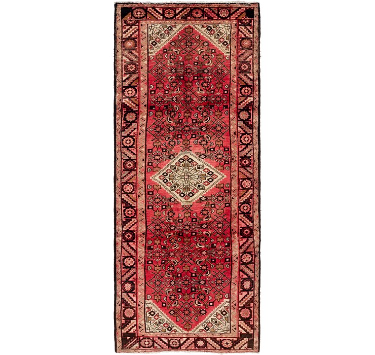 3' 7 x 9' 8 Hossainabad Persian Run...