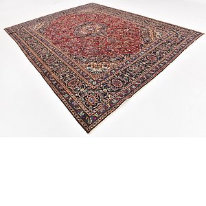 HandKnotted 9' 6 x 12' 3 Mashad Persian Rug