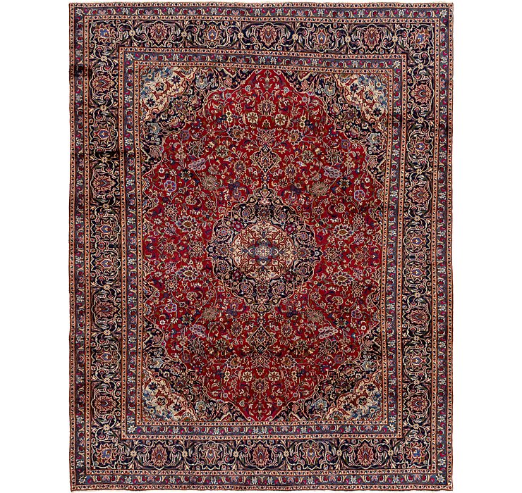HandKnotted 9' 6 x 12' 3 Mashad Persian Rug