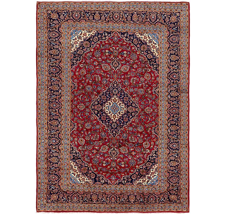 9' 8 x 13' 2 Kashan Persian Rug