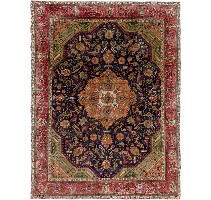 9' 8 x 13' Tabriz Persian Rug