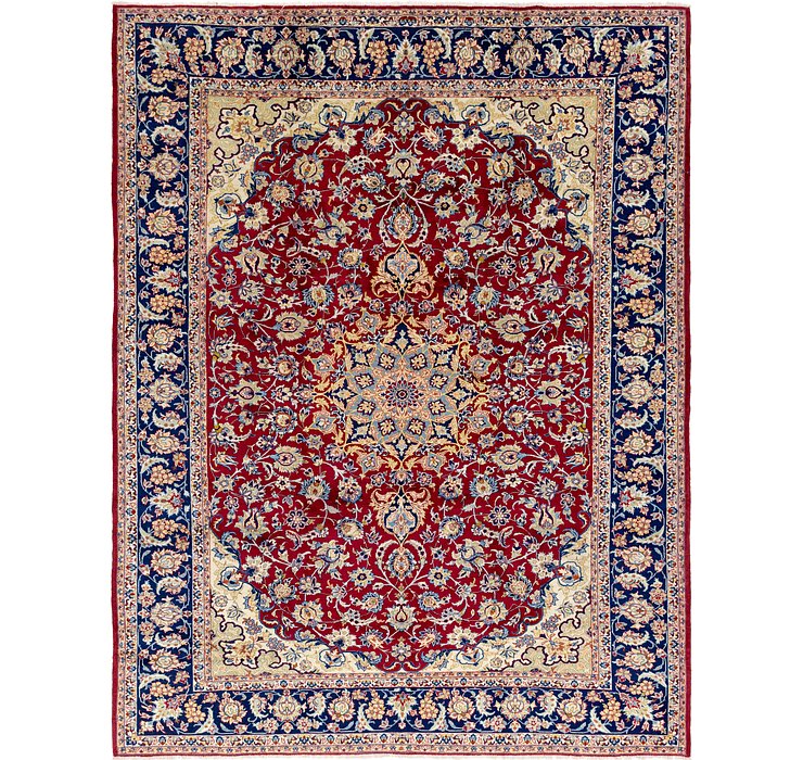 10' 5 x 13' 6 Isfahan Persian Rug