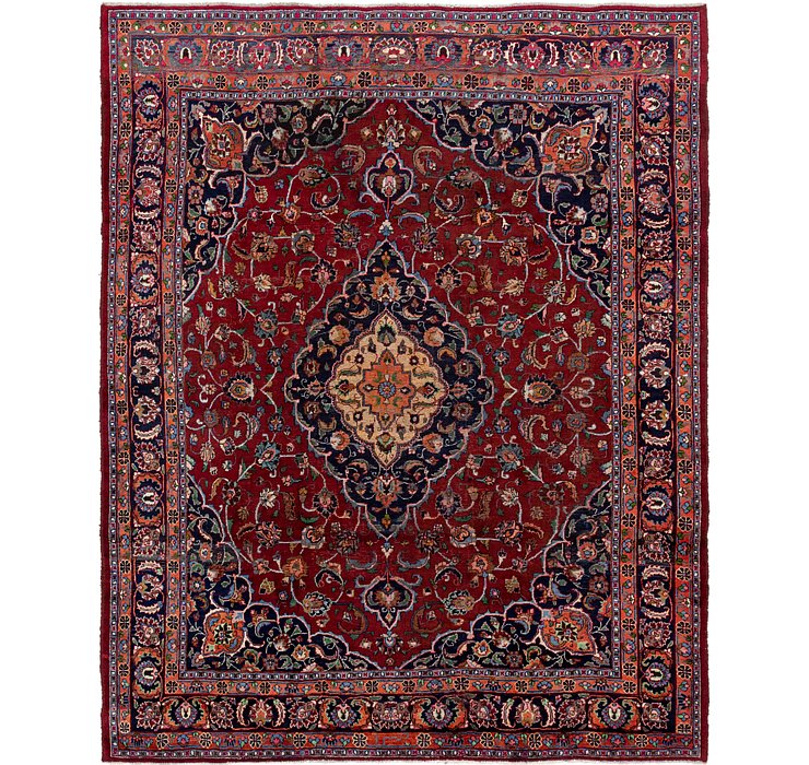 9' 10 x 12' 9 Mashad Persian Rug