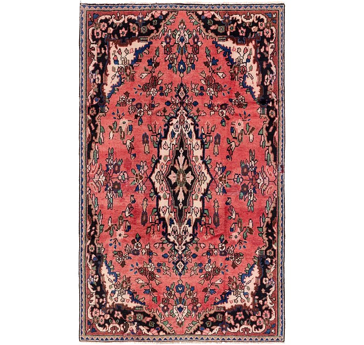 4' 9 x 8' Hamedan Persian Rug
