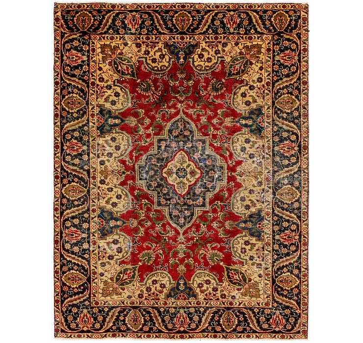 4' 7 x 6' 2 Tabriz Persian Rug