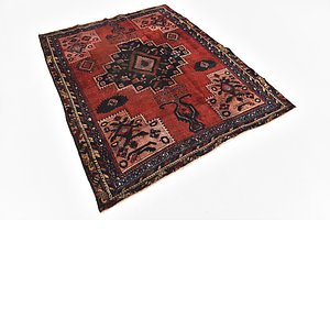 HandKnotted 5' x 6' Hamedan Persian Rug